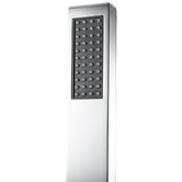 Expert Homewares Chrome Square Hand Shower Replacement Piece