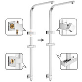 Expert Homewares Andon Chrome Twin Shower