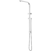 Expert Homewares Square Gooseneck Twin Rail Shower Body