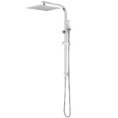 Expert Homewares Andon 300mm Square Gooseneck Twin Shower