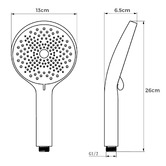 Expert Homewares Rolf 3 Function Hand-held Shower Head