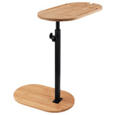 Expert Homewares Lisbon Bamboo &amp; Steel Side Table