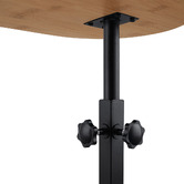 Expert Homewares Lisbon Bamboo &amp; Steel Side Table