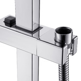Expert Homewares Hasumi Chrome Twin Shower