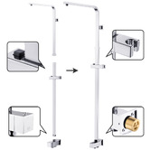 Expert Homewares Nero 200mm Twin Rail Shower
