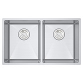 Expert Homewares Charet 740mm Double Stainless Steel Kitchen Sink