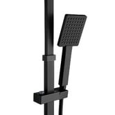 Expert Homewares Finn Square Thin Waterfall Twin Rail Shower