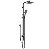 Expert Homewares Nero 200mm Twin Rail Shower
