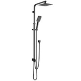Expert Homewares Nero 200mm Twin Rail Shower