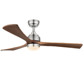 Expert Homewares 132cm DC Ceiling Fan with Tri-Colour LED Light