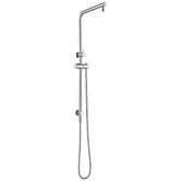 Expert Homewares Chrome Round Rail Shower