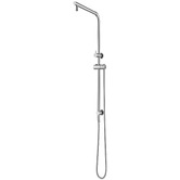 Expert Homewares Chrome Round Rail Shower
