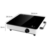 Expert Homewares Ceramic &amp; Glass Electric Burner Stove