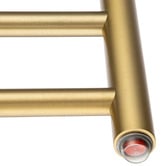 Expert Homewares Solander 600 x 800mm Stainless Steel 7 Bar Heated Towel Rail