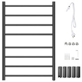 Expert Homewares Ottimo Square 620 x 912mm Heated Towel Rail