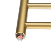 Expert Homewares Reese 600 x 620mm Round Heated Towel Rail