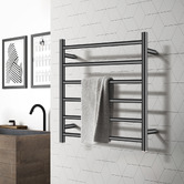 Expert Homewares Reese 600 x 620mm Round Heated Towel Rail