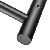 Expert Homewares Reese 600 x 620mm Round Heated Towel Rail