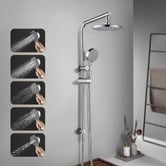 Expert Homewares Euro 5 Function Twin Shower