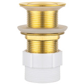 Expert Homewares 32mm Solid Brass Basin Pop-Up Waste