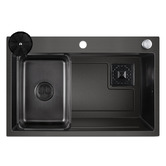 Expert Homewares Azelea 680mm Single Stainless Steel Kitchen Sink &amp; Accessories Package