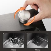Expert Homewares Azelea 680mm Single Stainless Steel Kitchen Sink &amp; Accessories Package