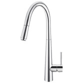 Expert Homewares Pierre 610mm Smooth Front Fireclay Kitchen Sink &amp; Mixer Package