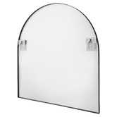 Expert Homewares Black Superia Arch Stainless Steel Mirror