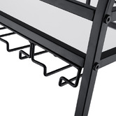 Expert Homewares Caledon 2 Tier Steel Bar Cart