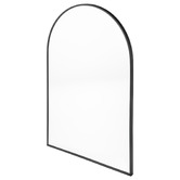 Expert Homewares Black Superia Arch Stainless Steel Mirror