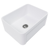 Expert Homewares Pierre 610mm Single Fireclay Farmhouse Sink