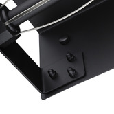 Expert Homewares Minori Black Stainless Steel Toilet Roll Holder