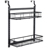 Expert Homewares 2 Tier Grayson Steel Over-the-Door Shower Caddy