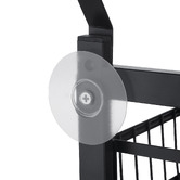 Expert Homewares 2 Tier Grayson Steel Over-the-Door Shower Caddy