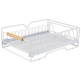 Expert Homewares 2 Piece White Grayson Steel Drying Rack Set