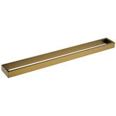Expert Homewares Omar Stainless Steel Single Bar Towel Rail