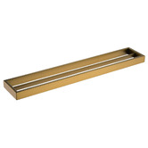 Expert Homewares Omar Stainless Steel Double Towel Rail
