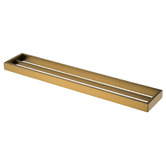 Expert Homewares Omar Stainless Steel Double Towel Rail
