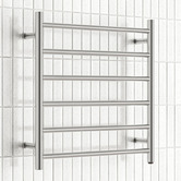 Expert Homewares Solander 600 x 620mm Round Heated Towel Rail