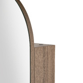 Expert Homewares Winona 450mm Pill Mirrored Shaving Cabinet