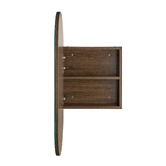 Expert Homewares Winona 450mm Pill Mirrored Shaving Cabinet