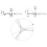 Expert Homewares Nizhoni 132cm DC Ceiling Fan with LED Light