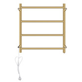Expert Homewares Solander 500 x 520mm 4 Bar Heated Towel Rail