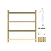 Expert Homewares Solander 500 x 520mm 4 Bar Heated Towel Rail