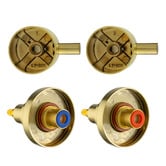 Expert Homewares Koora 255mm Swivel Shower &amp; Tapware Package