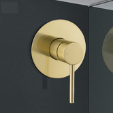 Expert Homewares Euro Round Shower/Bath Wall Mixer