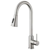 Expert Homewares Rohan Gooseneck Pull-Out Kitchen Sink Mixer
