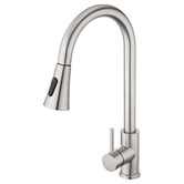 Expert Homewares Rohan Gooseneck Pull-Out Kitchen Sink Mixer