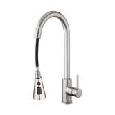 Expert Homewares Frederick Gooseneck Pull-Out Kitchen Sink Mixer