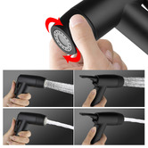 Expert Homewares Jet Round Hand-Held 2 Mode Toilet Bidet
